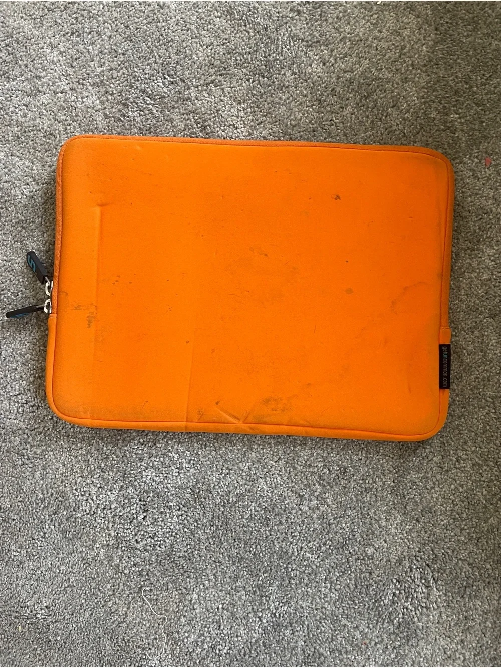 Slim Orange Patterned Tablet Sleeve by